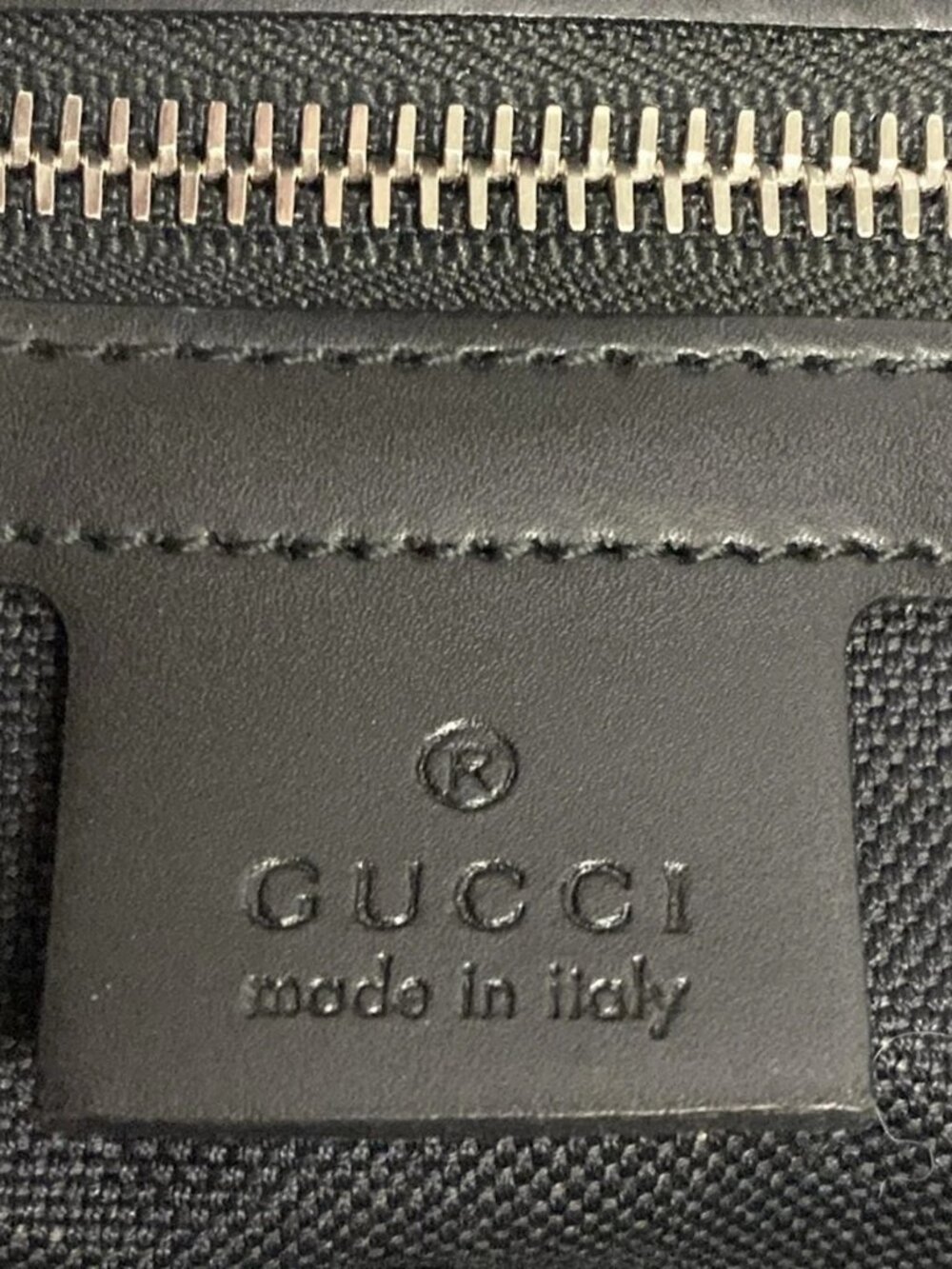 GUCCI GG Plus/GG Supreme 495559 Dark Gray Black Multi PVC Leather Tote Bag - Picture 7 of 15